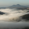 Mlha v labskkém údolí